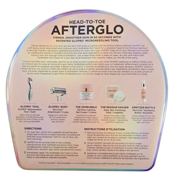 BeautyBio AfterGLO Head to Toe Microneedling Kit - Limited Edition - Picture 2 of 5
